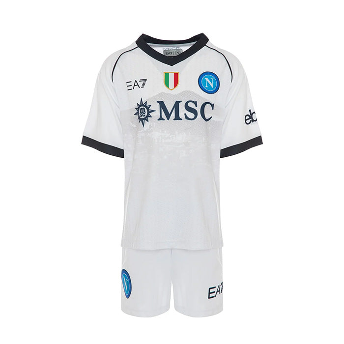 SSC Napoli Away Kit for Kids 2023/2024