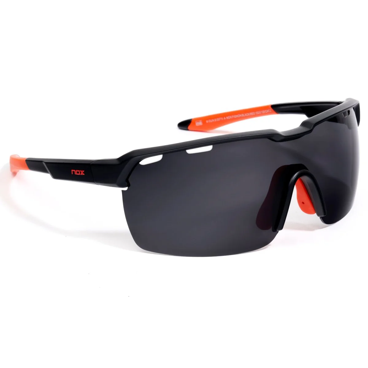 NOX/MO FIGNON Tempo Black/Red Sports Glasses