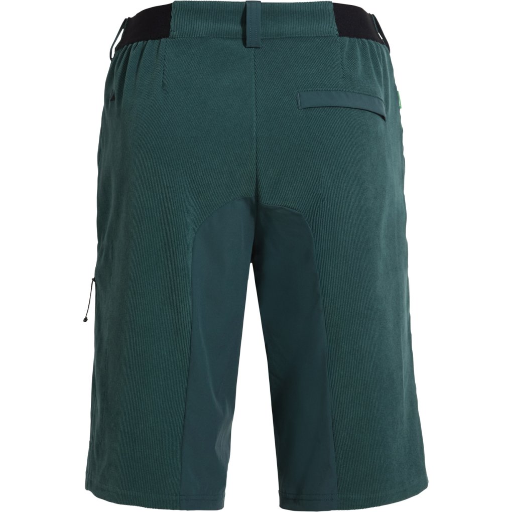 Vaude Loamer Base Cord Shorts Women - deep pond