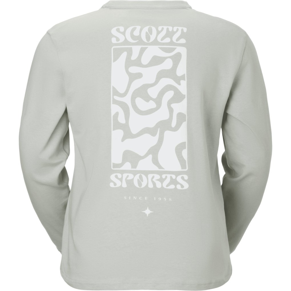 SCOTT Graphic Long Sleeve Tee Women - spray grey