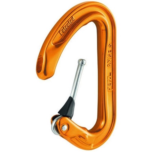 Petzl Ange S - Carabiner - orange