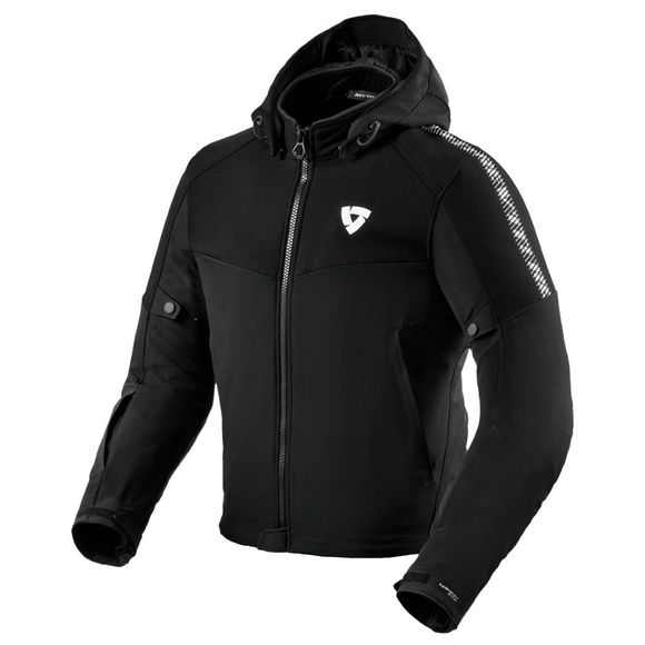 Motorcycle jacket Rev it proxy H2O - Black / WhiteRef: RI1232