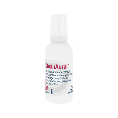 CleanAural Ear Cleaner - Cat - 50ml