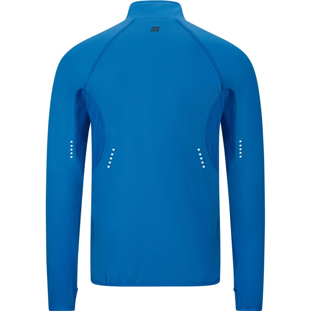 CEP Core Run Thermal Half Zip Longsleeve Shirt Men - blue