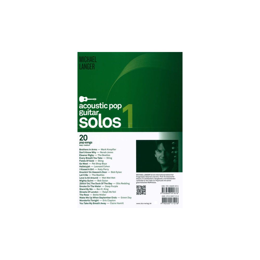 Edition Dux Acoustic Pop Guitar Solos 1 – Thomann Ireland