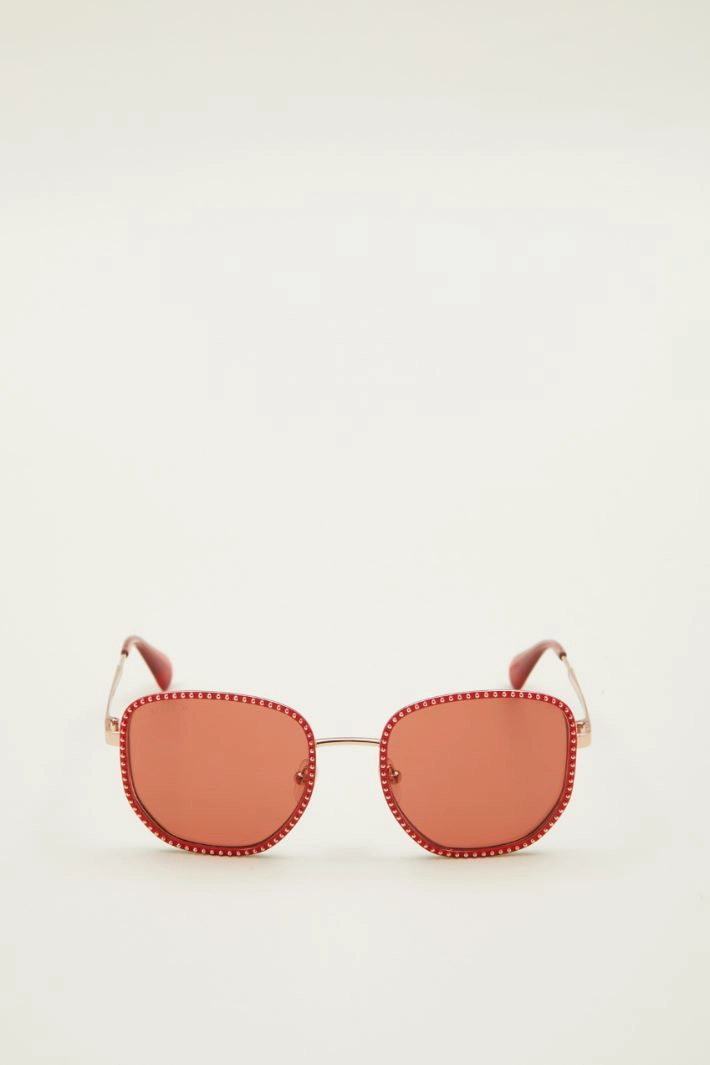 Studded sunglasses - PINK