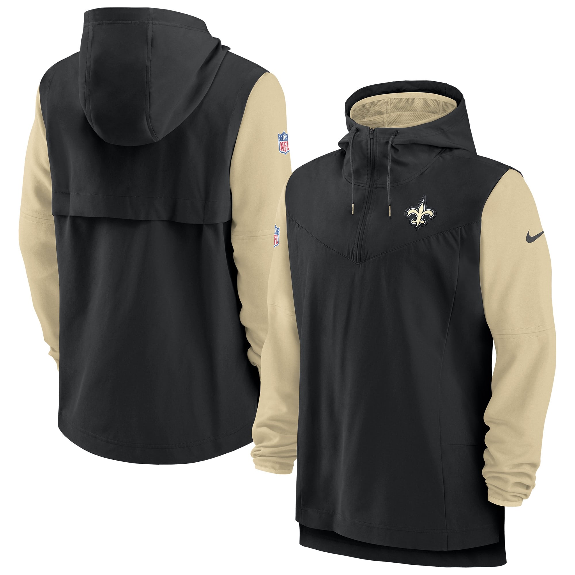 New Orleans Saints On-Field 2022 NFL Sideline Nike Lightweight Player Jacket