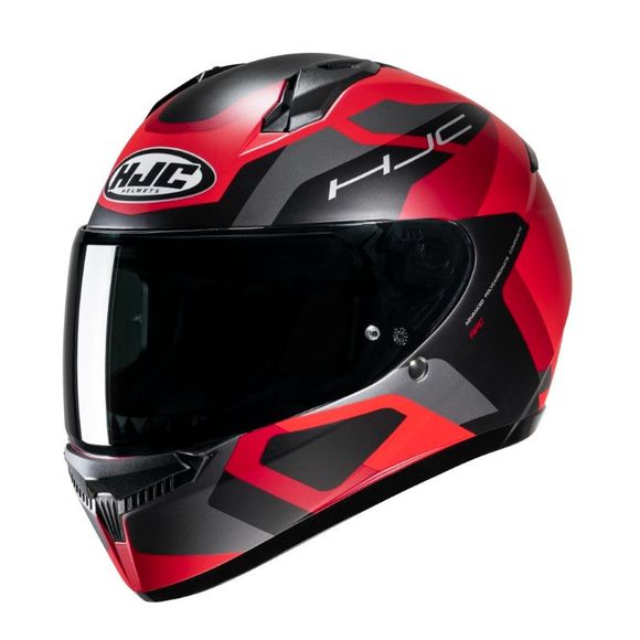 HJC C10 Full-Face Helmet - TINS - Red / BlackRef: HJ1034