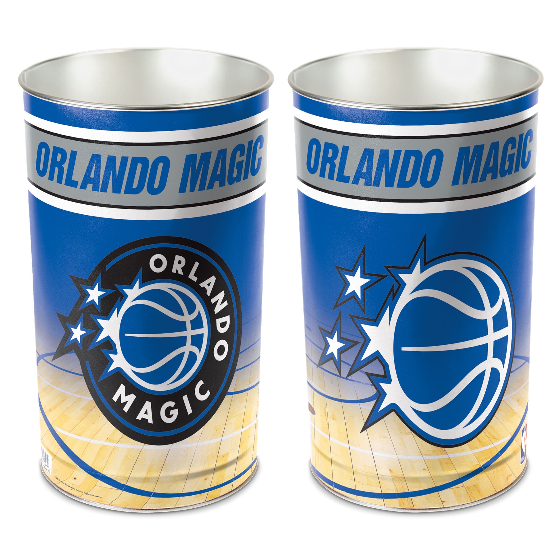 Orlando Magic WinCraft Metal NBA Wastebasket