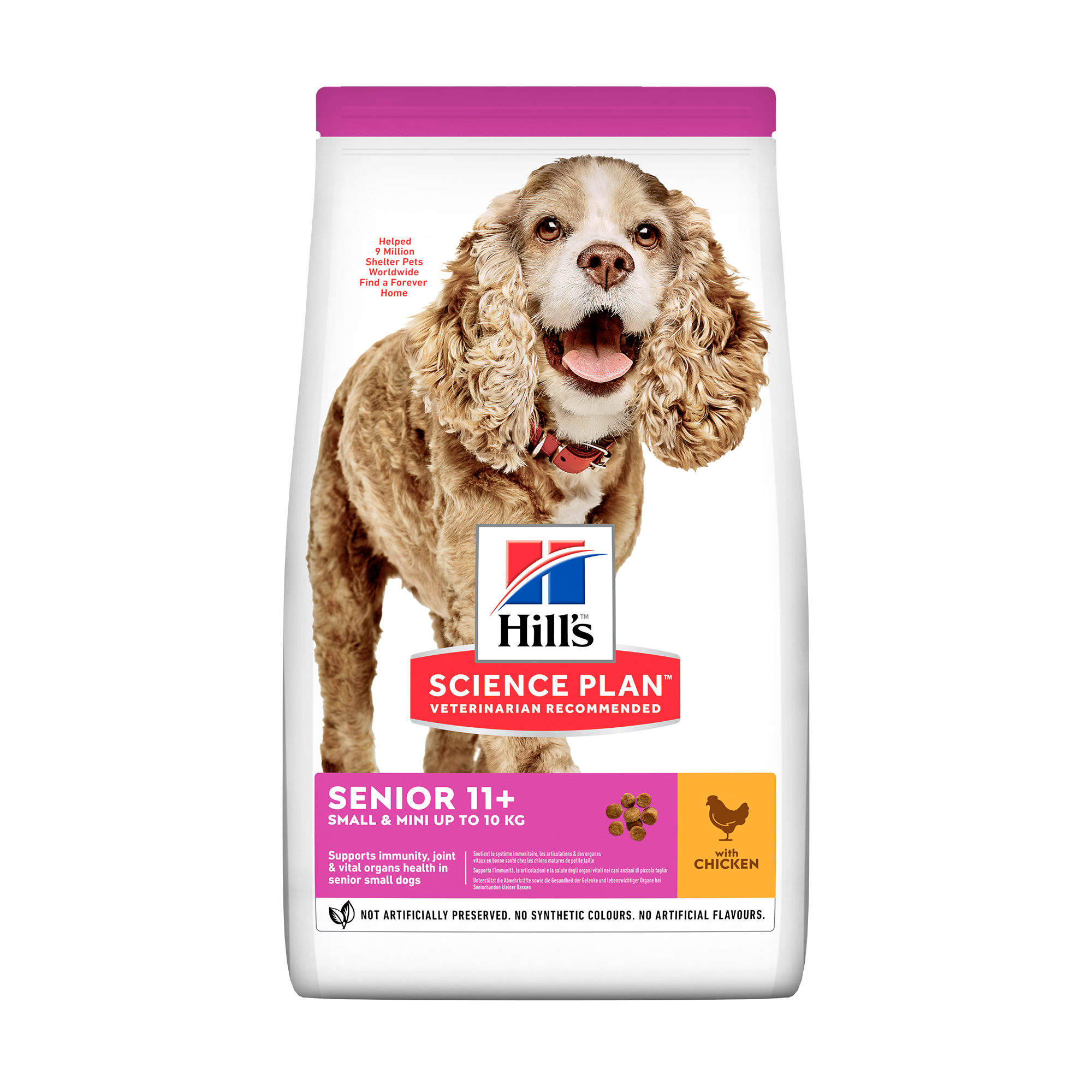 Hill's Science Plan Small & Mini - Senior 11+ - Chicken - 1.5 kg