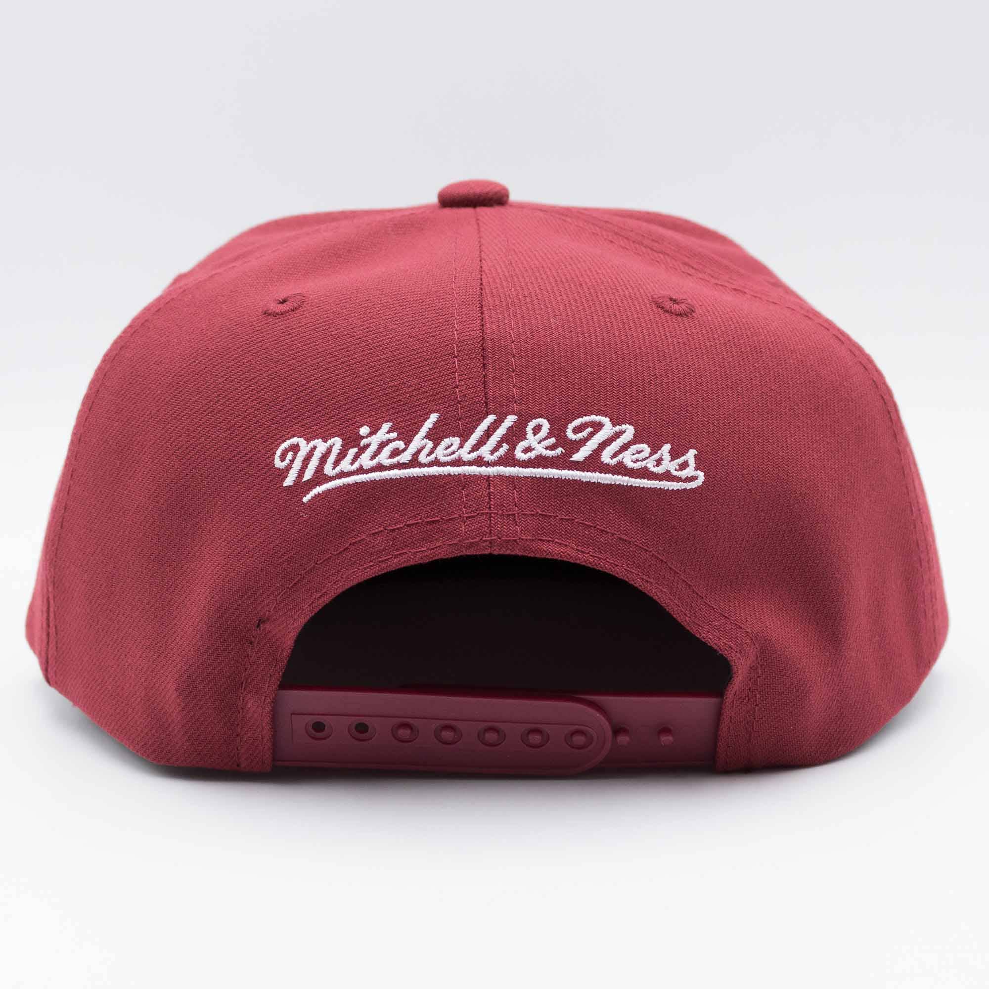 Colorado Avalanche Hat Trick Mitchell & Ness Snapback NHL Cap Burgundy
