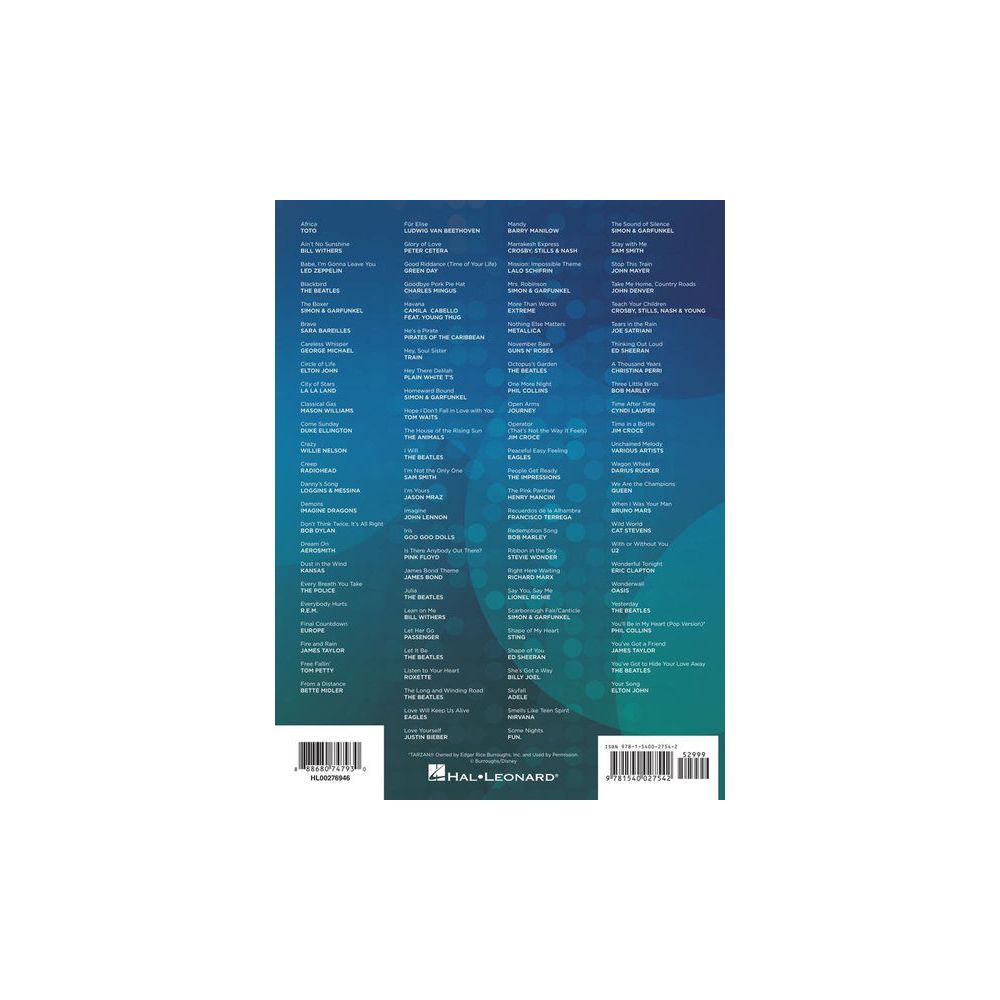 Hal Leonard 100 Most Popular Songs Git – Thomann Ireland