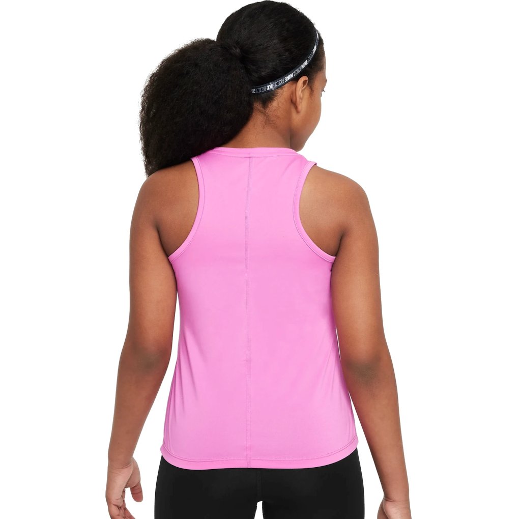 Nike One Tank Top Kids - playful pink/white DH6599-675