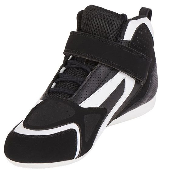 Furygan V4 VENTED Motorcycle Riding Shoes - Black / WhiteRef: FU1128