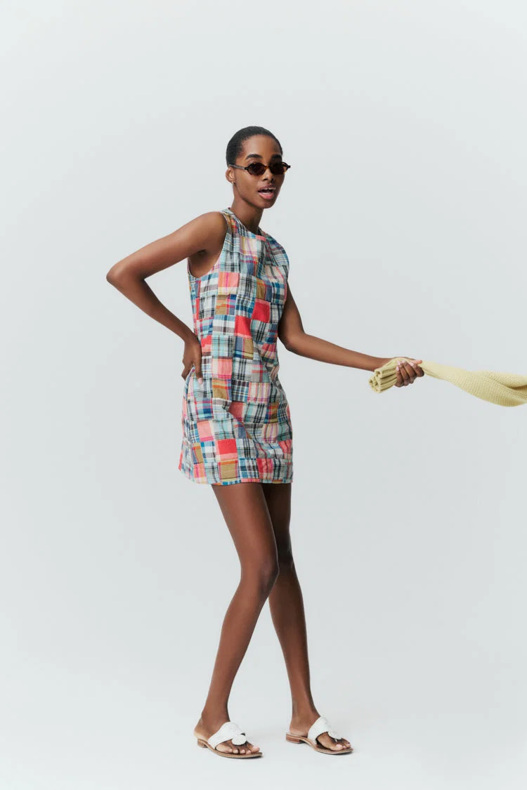 Heritage Madras Hinkley Mini Dress