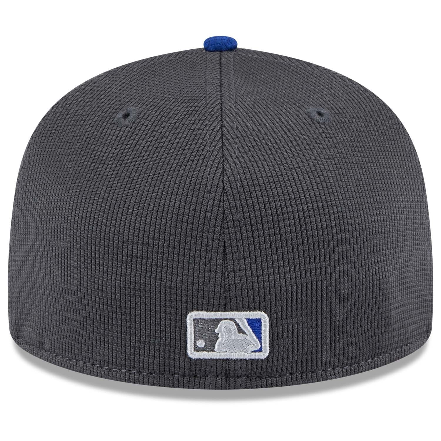 New York Mets Colorway 2025 MLB Batting Practice 59FIFTY Fitted Cap Gray