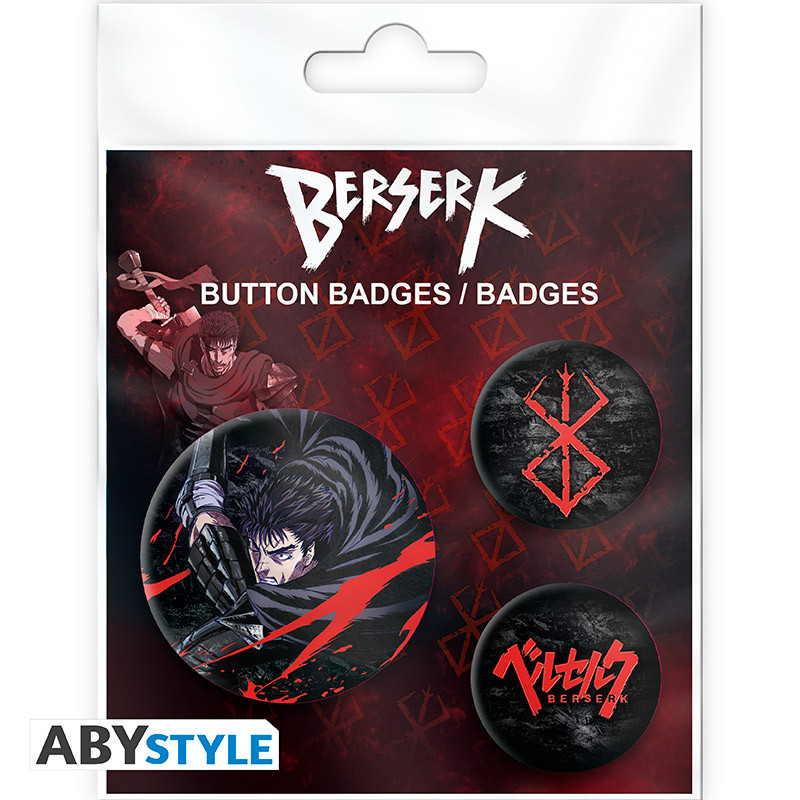 BERSERK Badge Pack Guts