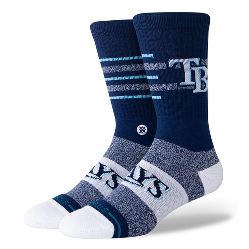 Tampa Bay Rays Closer Stance MLB Crew Socks