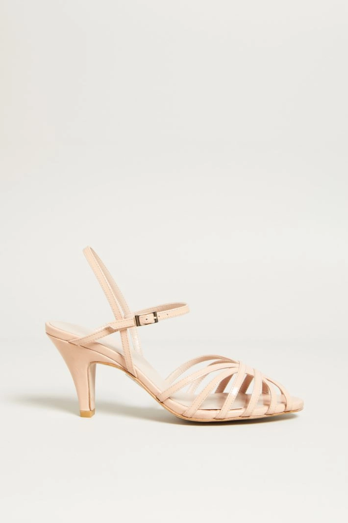 Strap sandals - POWDER PINK