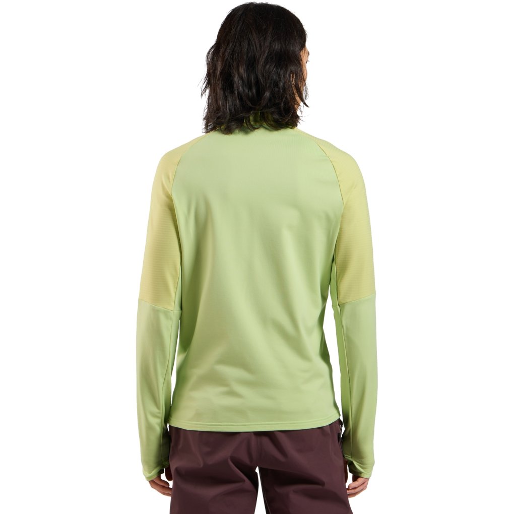 Odlo Descent Ceramiwarm Mid Layer Jacket Men - shadow lime