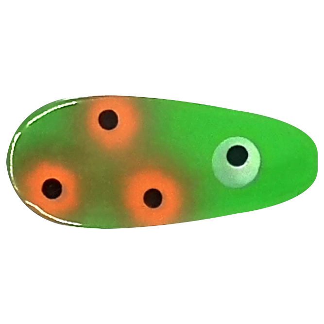 Westin Artificial Bait Bulldog Inline (Green Orange Clown)
