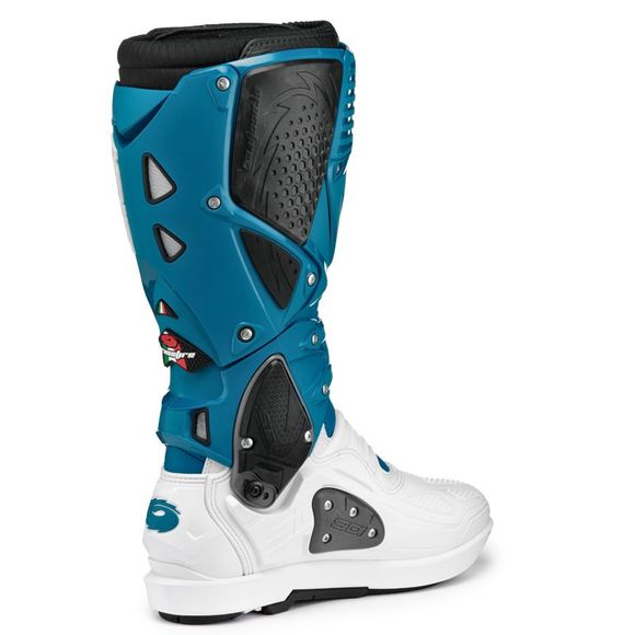 Bottes cross Sidi CROSSFIRE 3 SRS 2025 - Blanc / BleuRef : SID0237