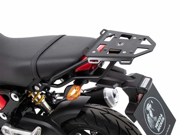 Porte Bagage Hepco & Becker Minirack - noirHONDA 125 MSX 125 ABS (JC75) - 2021 - 2025Ref : HBE04227A / 6609536 01 01