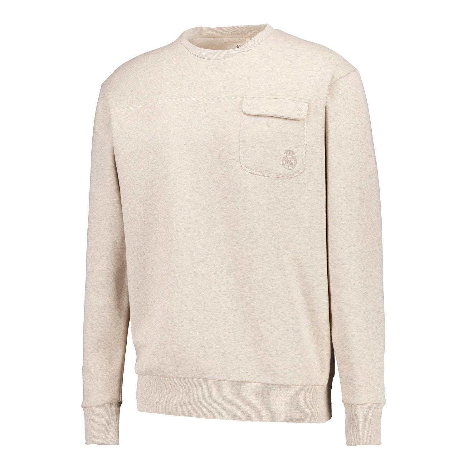 Mens Plum Noir Crew Sweat  Cream