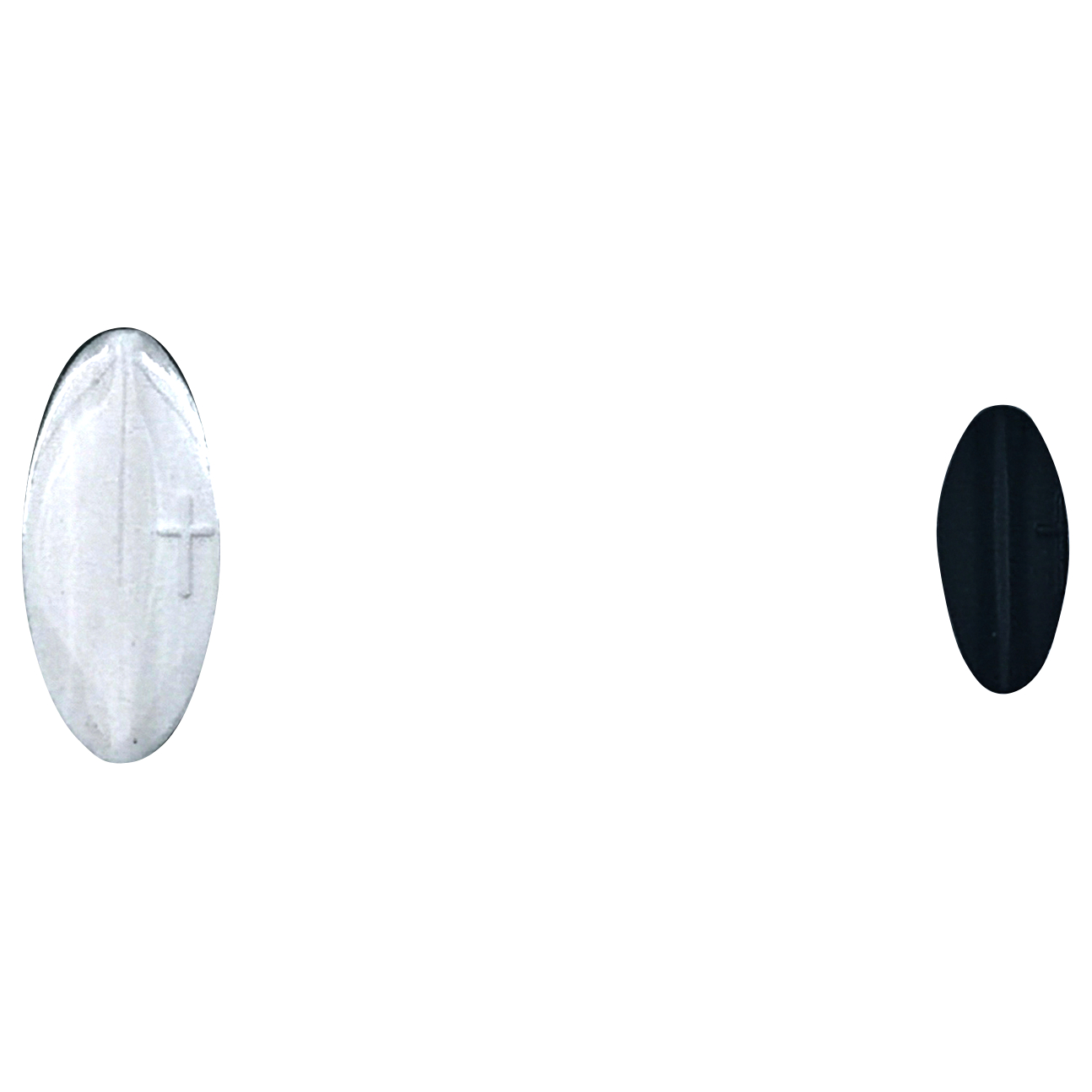 Westin Inline Bait Præsten Mikro (Black\/White Glow)