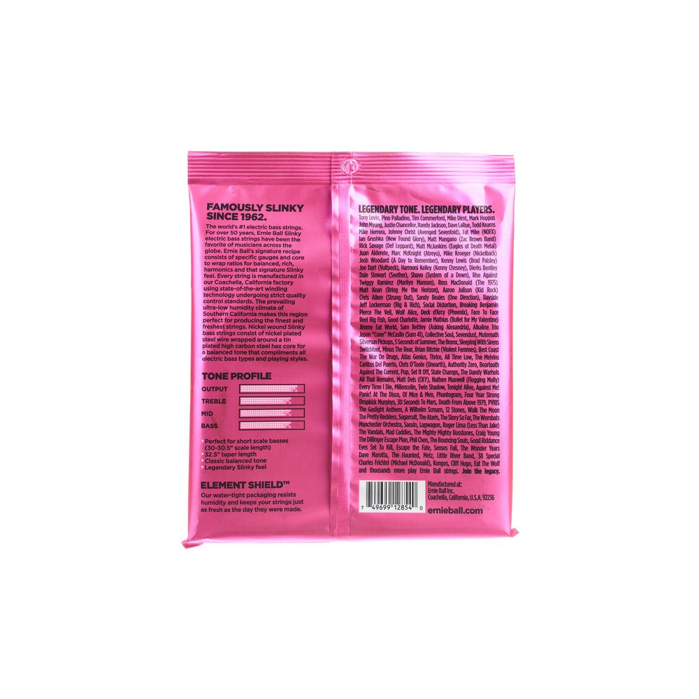 Ernie Ball 2854 Super Slinky Short Scale – Thomann Ireland