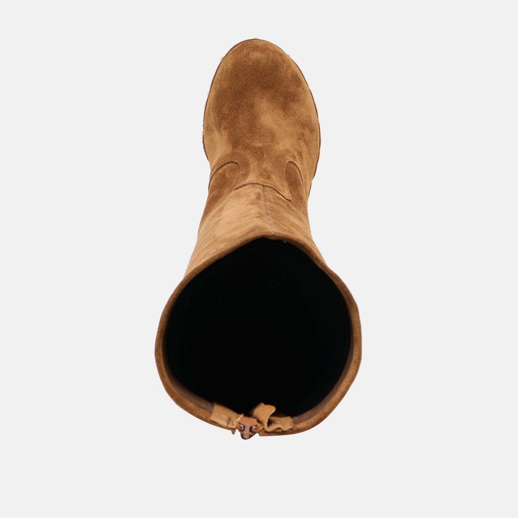 JENNY BOOTS CHESTNUT SUEDE