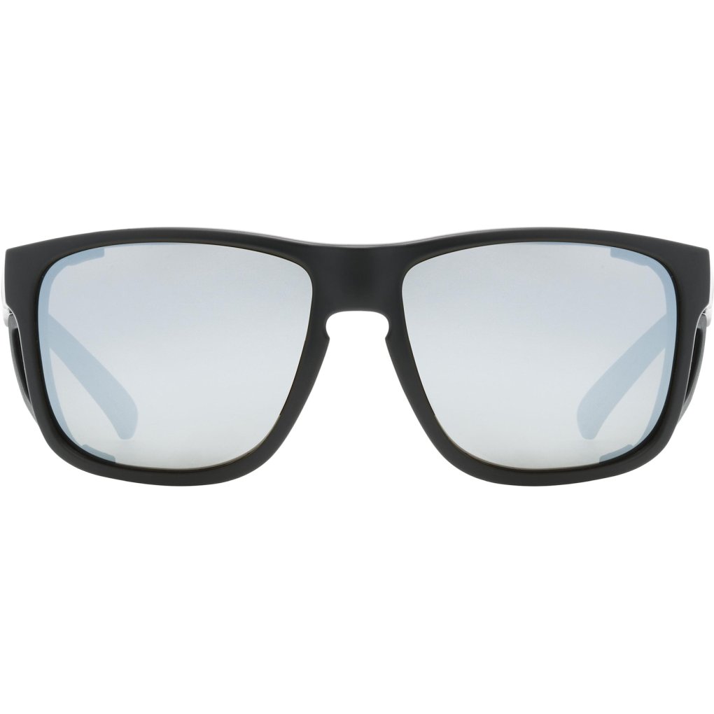 Uvex sportstyle 312 Glasses - black matt/mirror silver