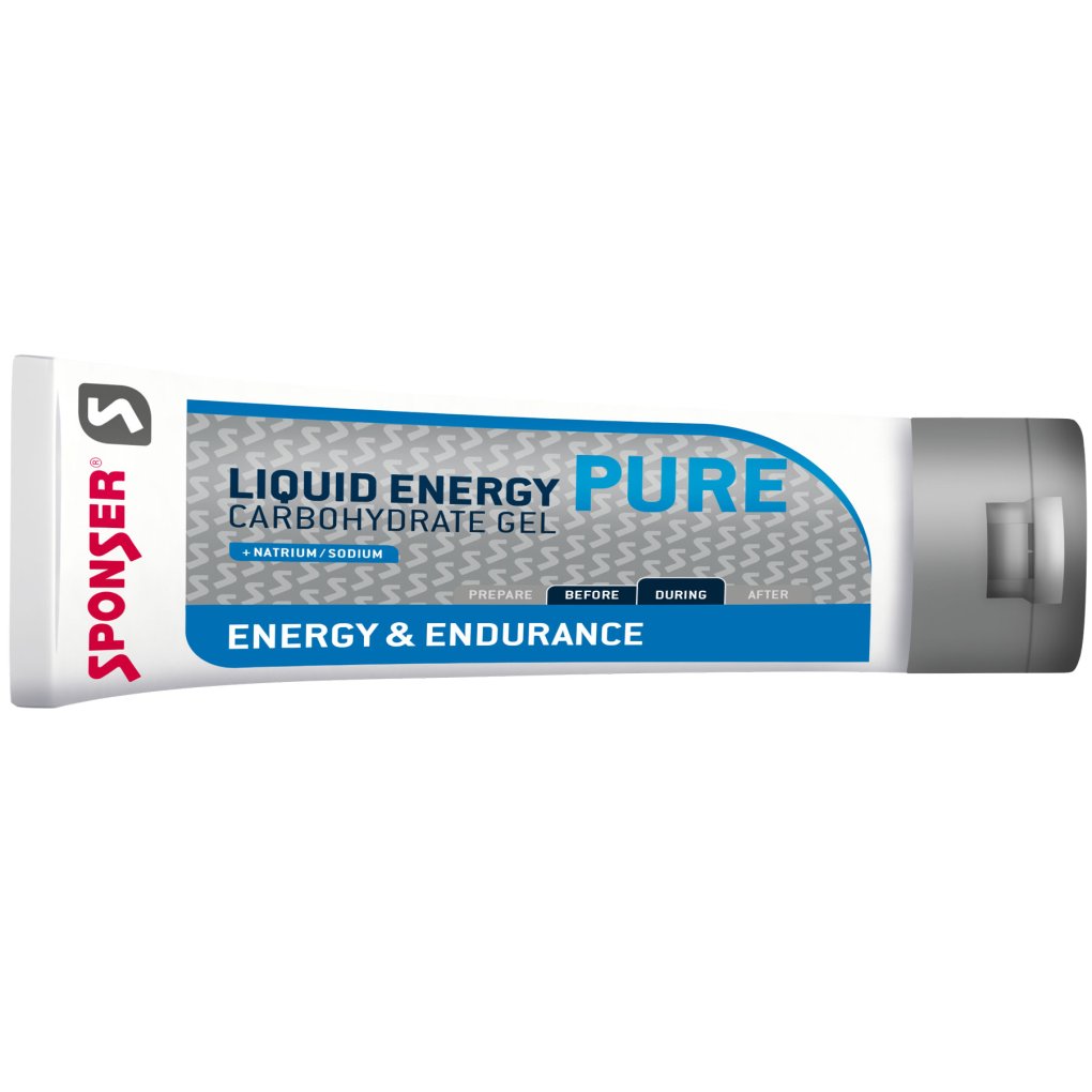 SPONSER Liquid Energy Pure - Carbohydrate Gel - Tube - 18x70g