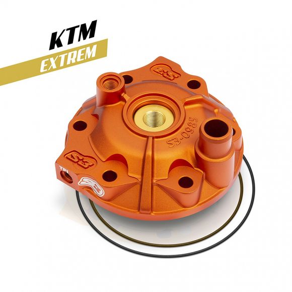 S3 Extreme Enduro Low-Compression Cylinder Head Kit – KTM OrangeRef: Spart00313A / 1101217