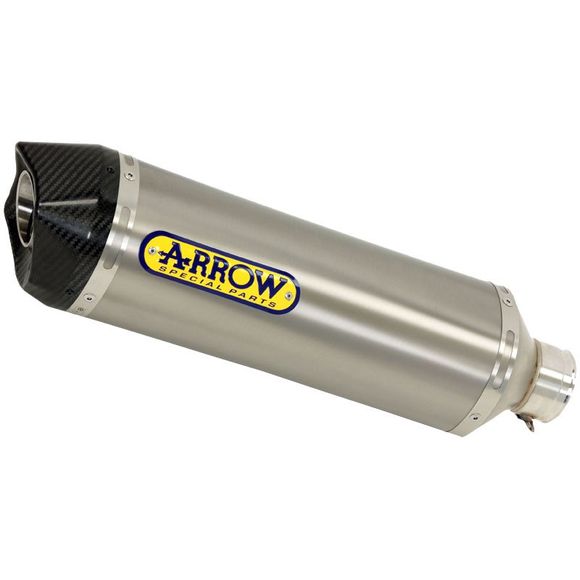 Arrow maxi race-tech titanium silencer with carbon end capRef: 71809PK