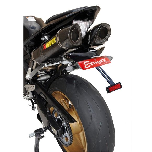 Ermax YAMAHA YZF R1 License Plate Holder - BlueYAMAHA 1000 YZF-R1 (RN22) - 2009 - 2014Ref: EM0489