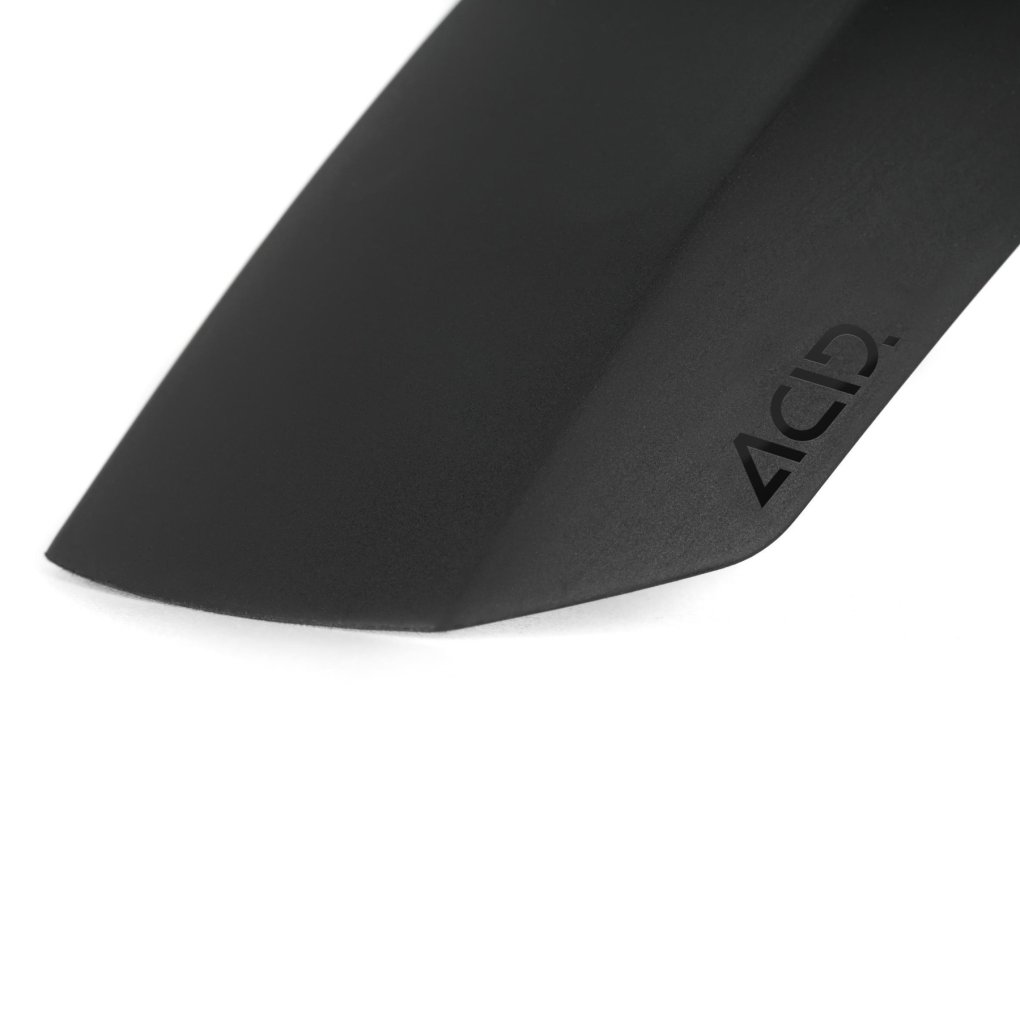 ACID MUD SHIELD Mudguard Front - short - black