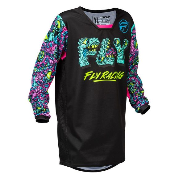 Fly KINETIC cross jersey - MUTANT - CHILDREN - BlackRef: FL1883