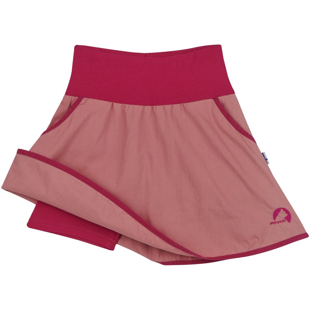 Finkid SKORTTILI Skort Girls - mosaic/deep teal