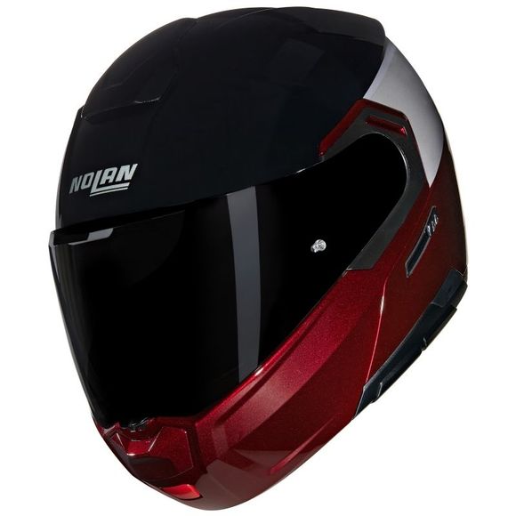 Nolan N90-3 modular helmet - SPECIAL VERNICIATURA - Black / RedRef: Nl1662-C145