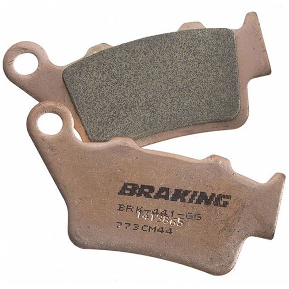 Plaquettes de freins Braking Sinter Métal Fritté arrièreRef : 3808914 / 1043293