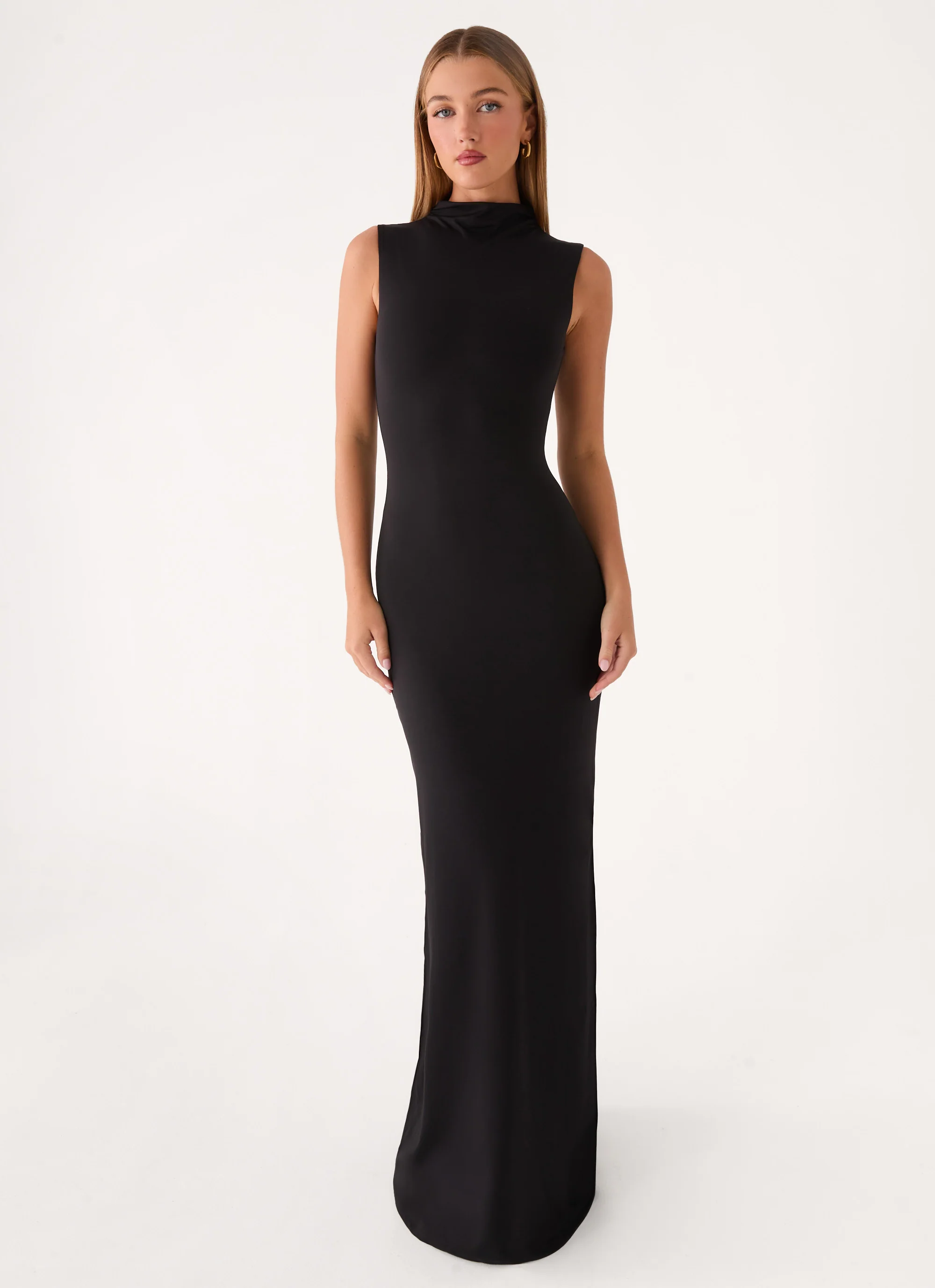 On My Time Maxi Dress - Black