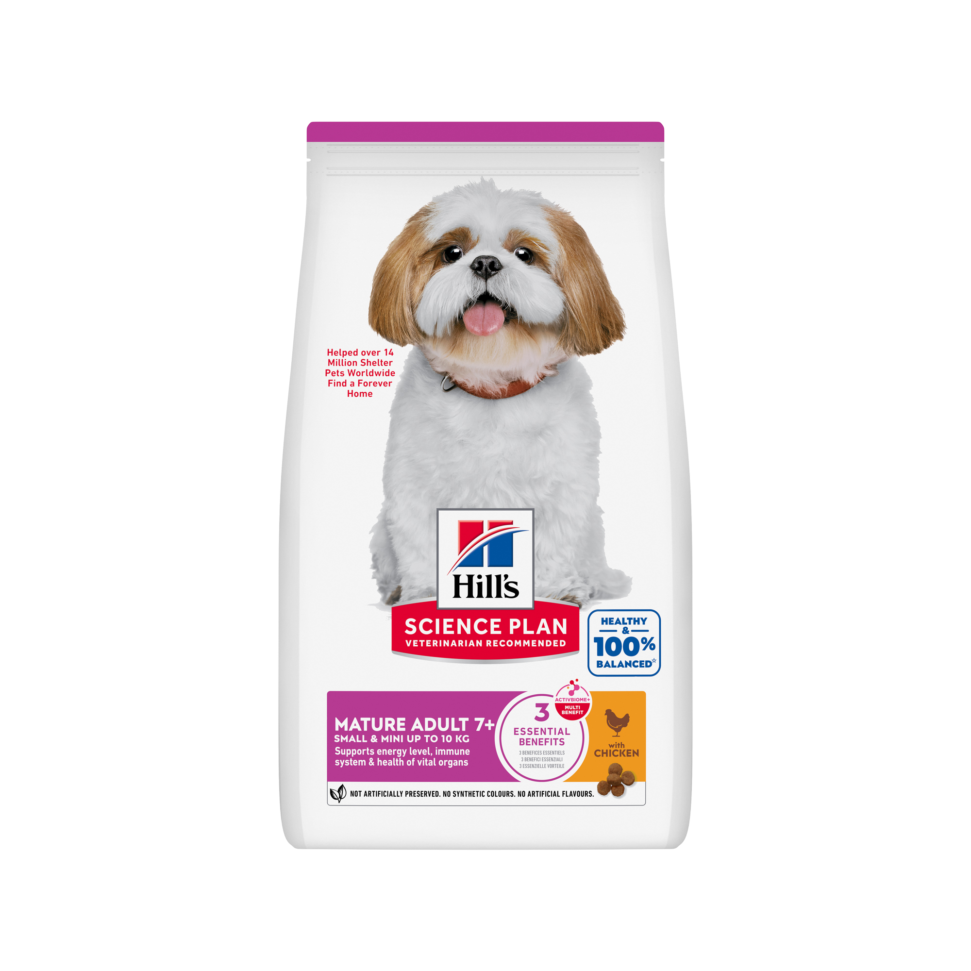 Hill's Science Plan Small & Mini - Mature Adult 7+ - Chicken - 1,5 kg