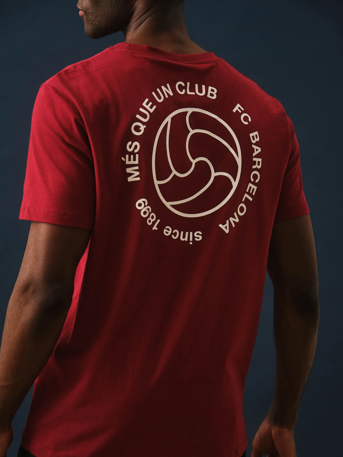 T-shirt maroon Barça