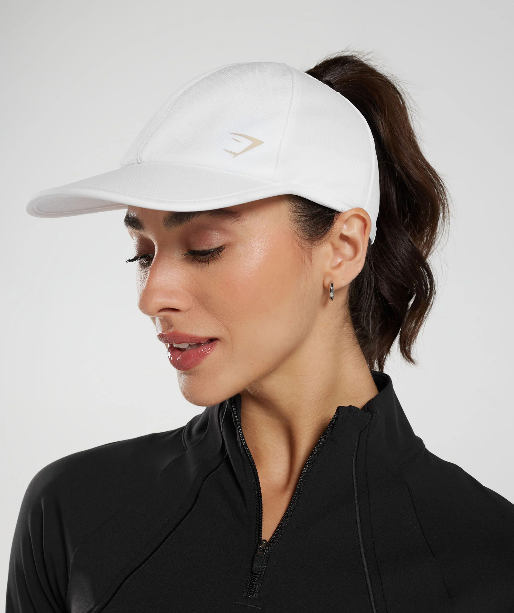 Ponytail Cap White