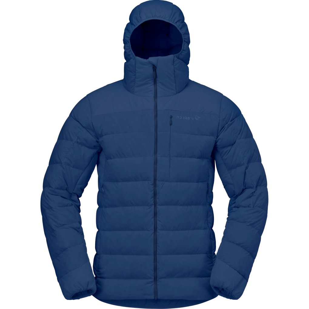 Norrona femund down700 Zip Hood Jacket Men - Indigo Night