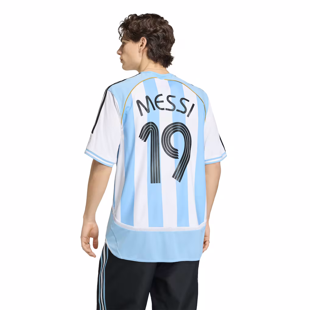 Lionel Messi Argentina National Team  2006 Bringback Home Jersey - White