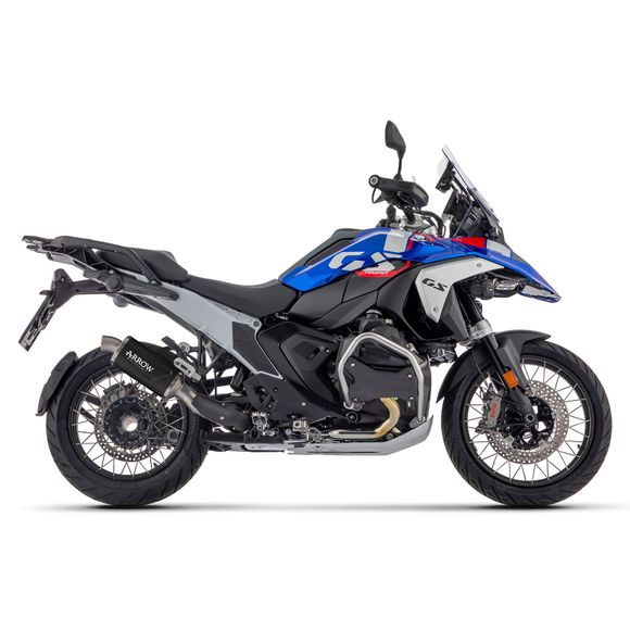 Arrow indy race evo dark aluminum silencer - BlackRef: AW0615 / 72651AON