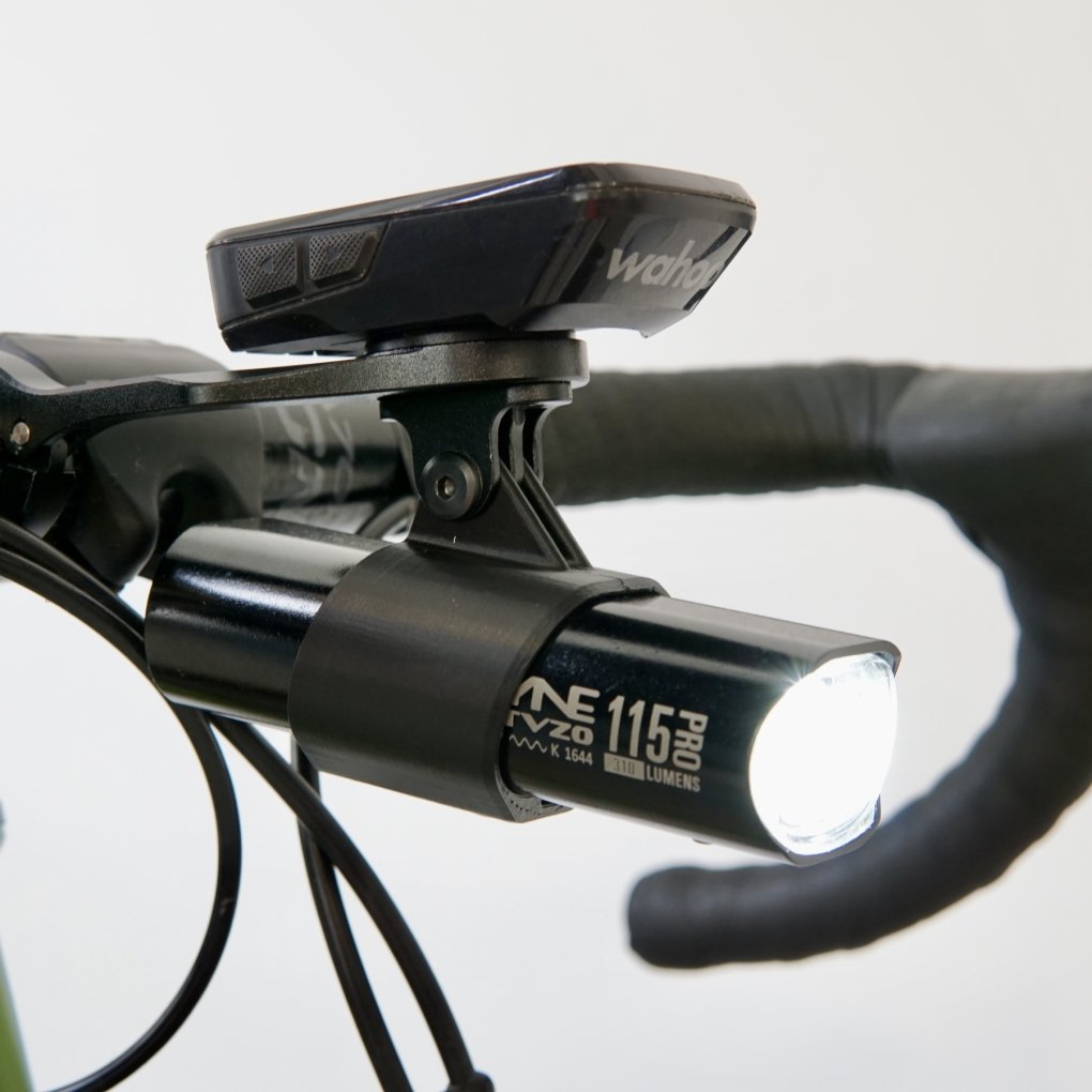 Bikemachine Aero Mount GoPro for Lezyne Lite StVZO Pro 115