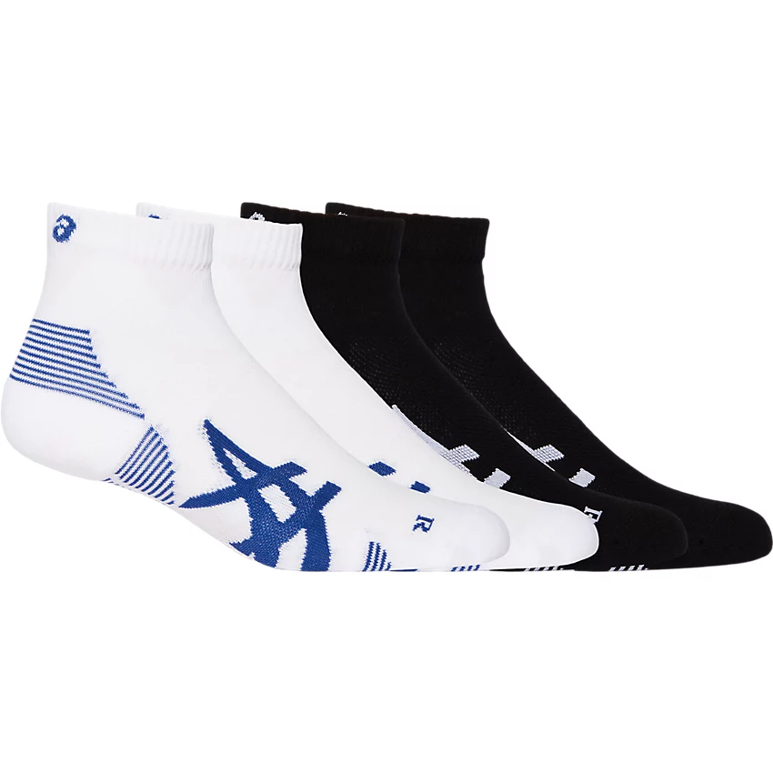 2PPK CUSHION RUN QUARTER SOCK